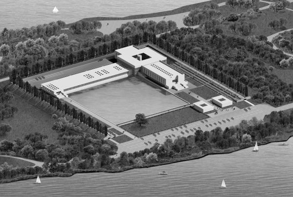 建筑景观墓园与骨灰堂综合体丨俄罗斯圣彼得堡丨玛丽亚·斯涅日科,拉迪米尔·秋利金-41