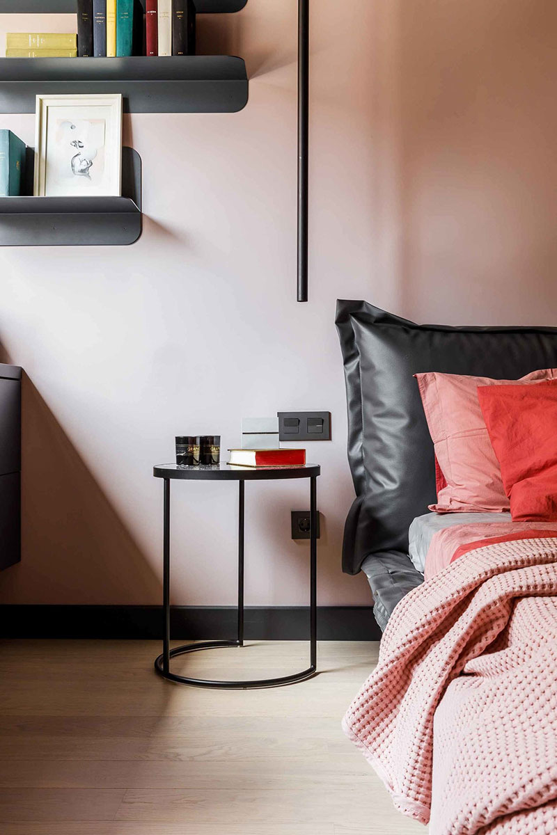 现代风格公寓设计 | 俄罗斯克拉斯诺达尔的时尚白砖艺术-10