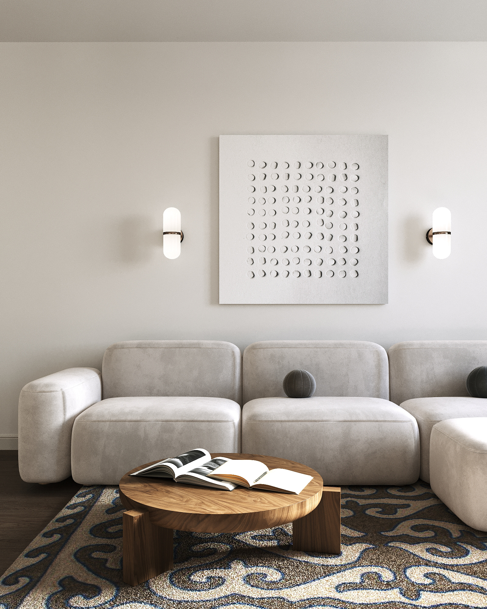 哈萨克斯坦阿拉木图浅色木质厨房公寓丨La home bureau-12