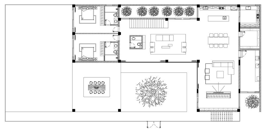 资阳晏家坝自建房 · 简约美学,自然纯净的生活空间丨中国资阳丨资阳瀚唐空间设计有限公司-13