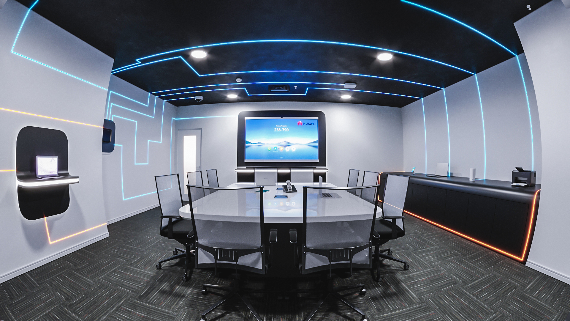 Projeto Show room Huawei-28