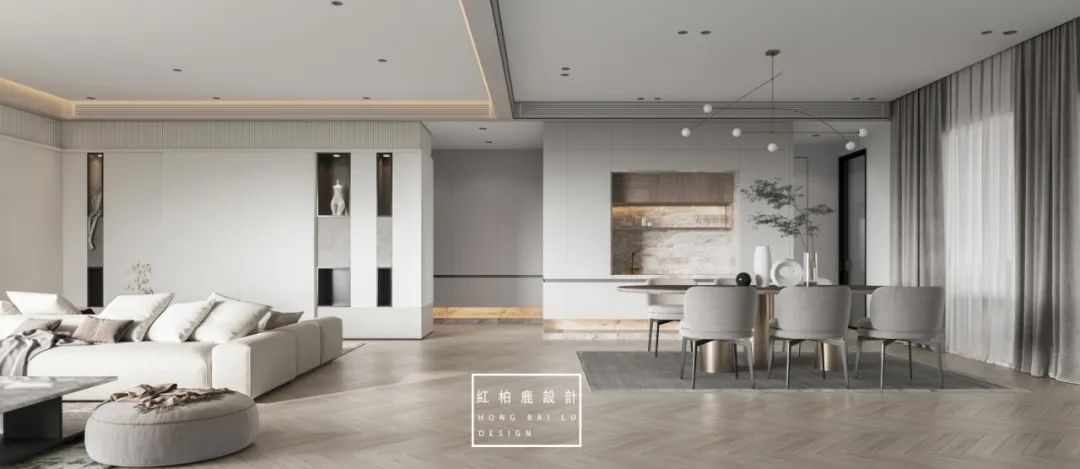 澳门海明湾畔简约美学私宅设计-13