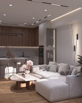 50平方米公寓设计丨亚美尼亚丨Asya Mkrtchyan,Abajyan Studio