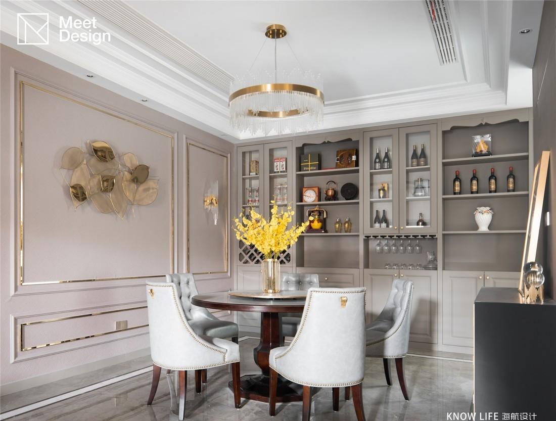 美式轻奢别墅设计,优雅精致生活空间-17