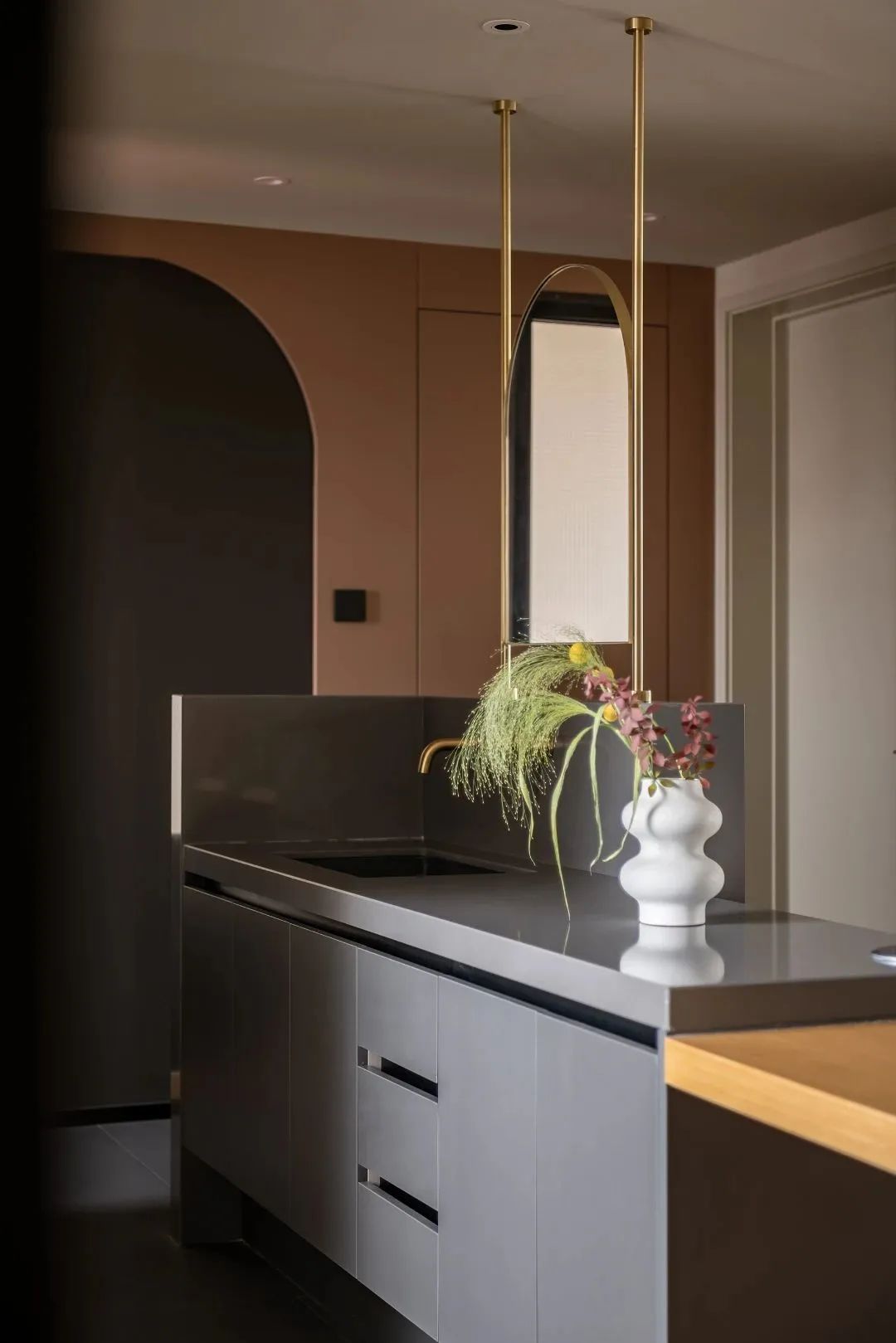 牛油果绿打造复古治愈宅丨中国天津丨凤凰空间-43