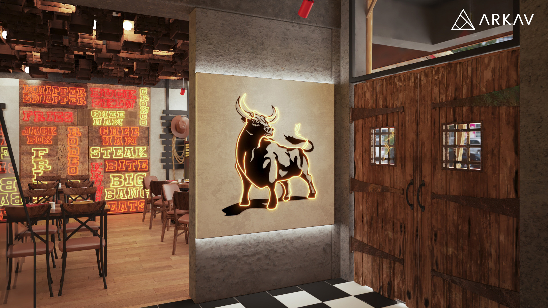 Wild West Theme Fast Food Restaurant - Sialkot Branch-3