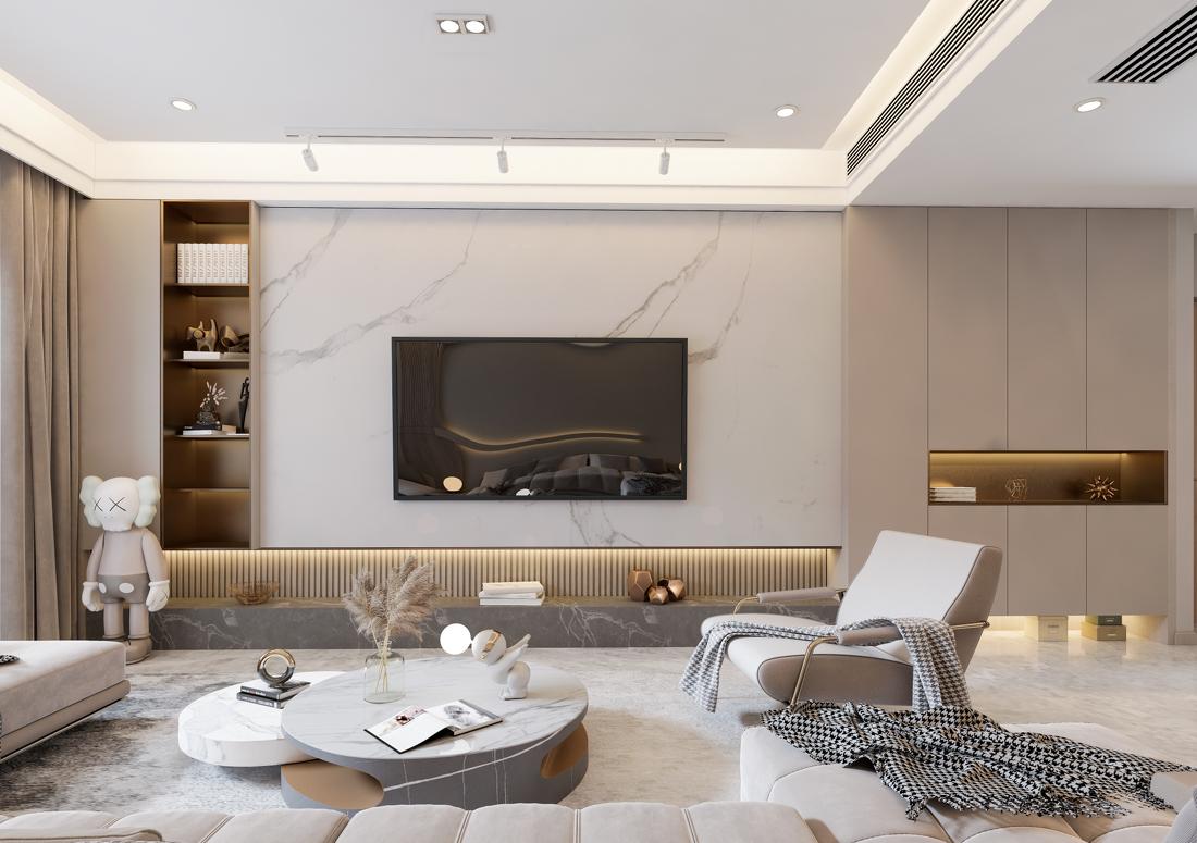 简约风格客厅设计-3