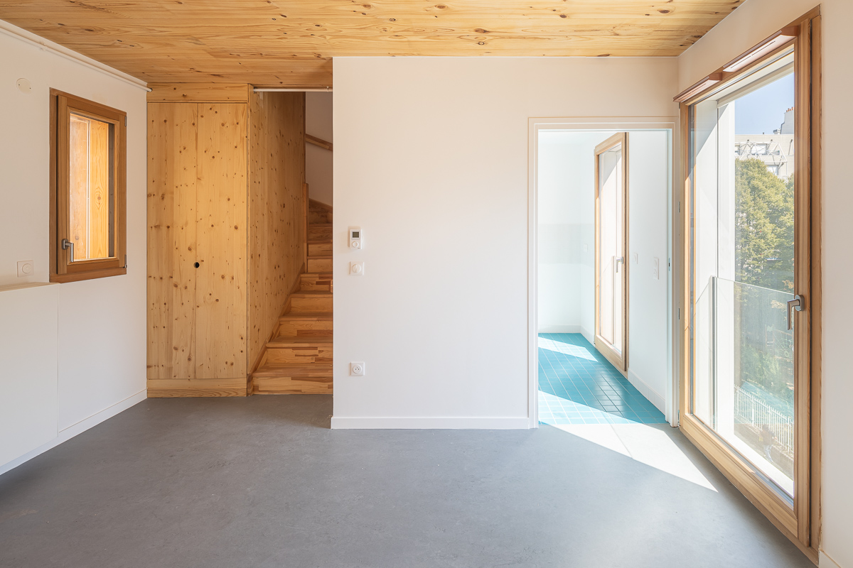 巴黎市中心木质住宅丨法国巴黎丨移动建筑事务所-28