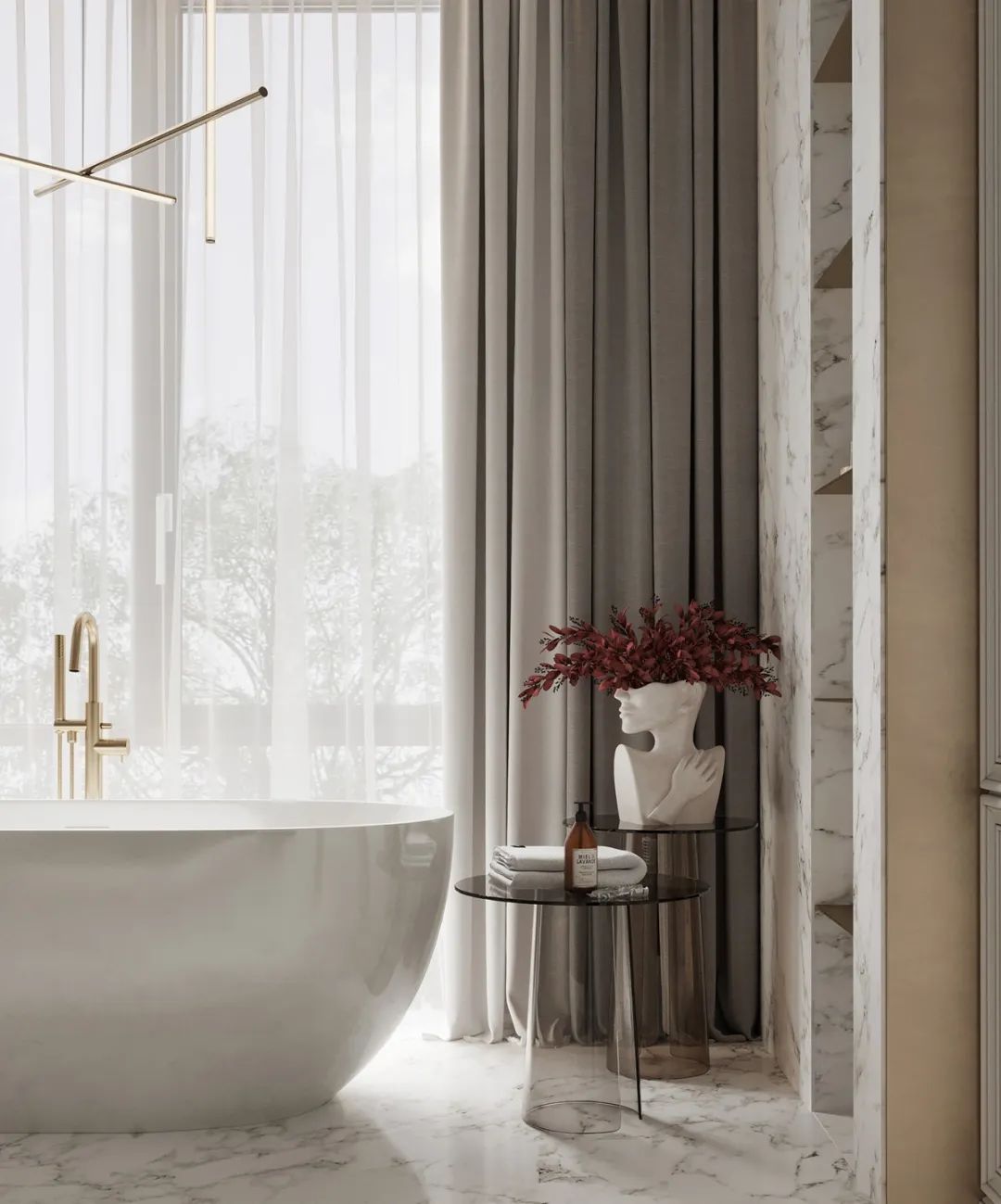 现代轻奢别墅丨Ruslanovna-48