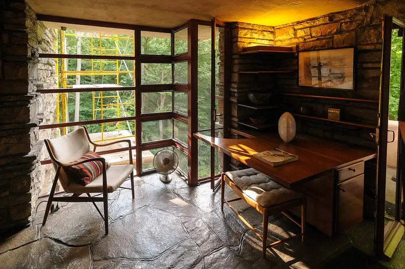 Fallingwater（流水别墅）丨Frank Lloyd Wright（弗兰克·劳埃德·赖特）-56