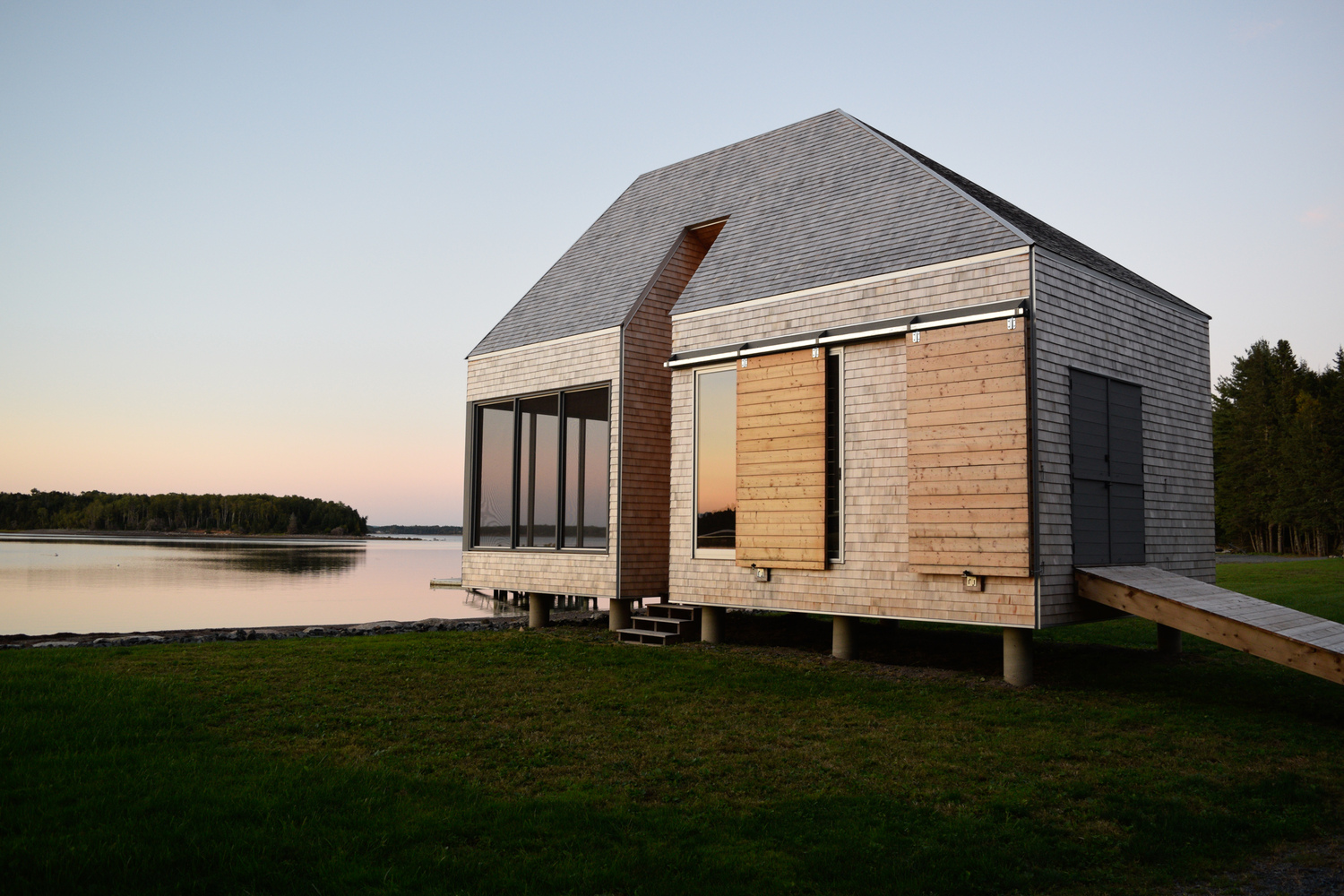 海畔禅意小屋丨加拿大丨Abbott Brown Architects-27