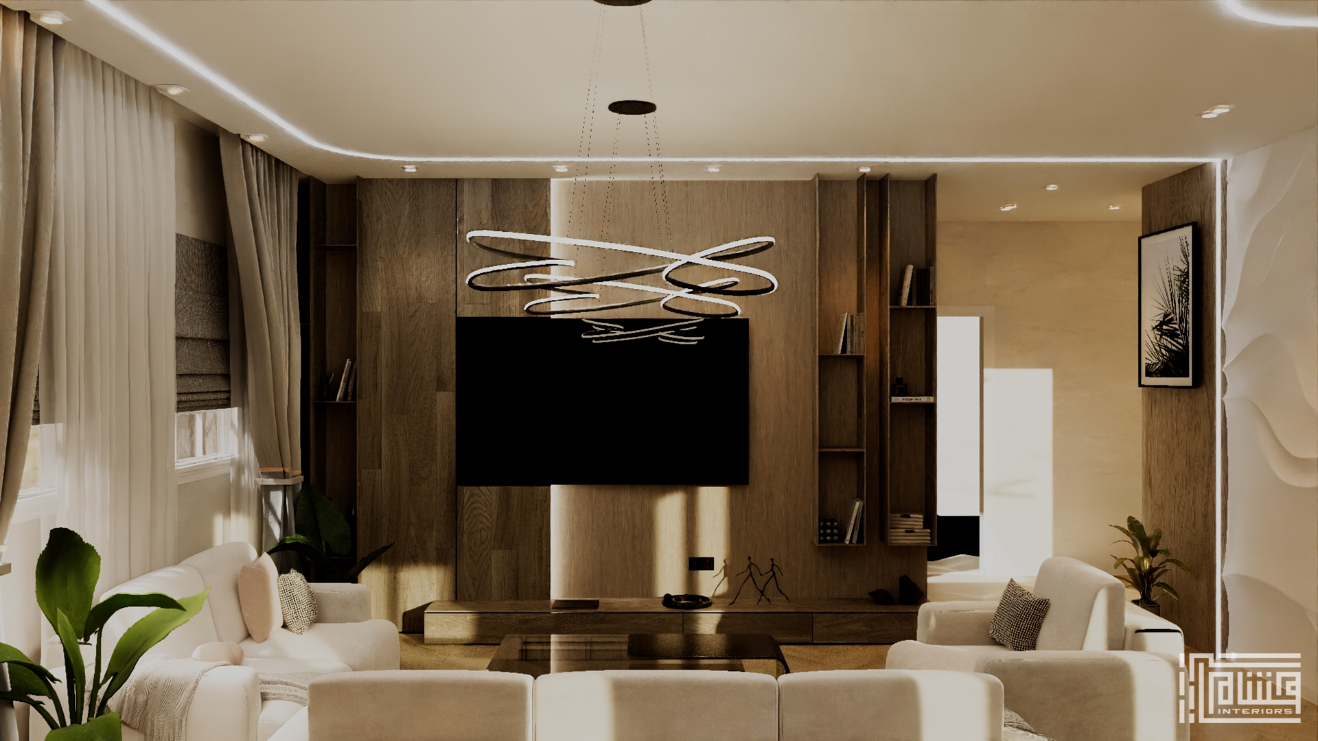 Modern Woody Living INTERIOR DESIGN-2