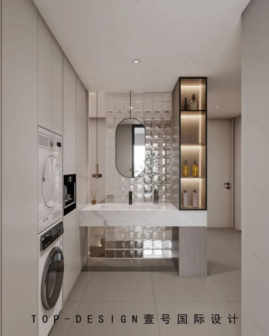 现代极简风家居设计丨壹号国际居奥装饰-29