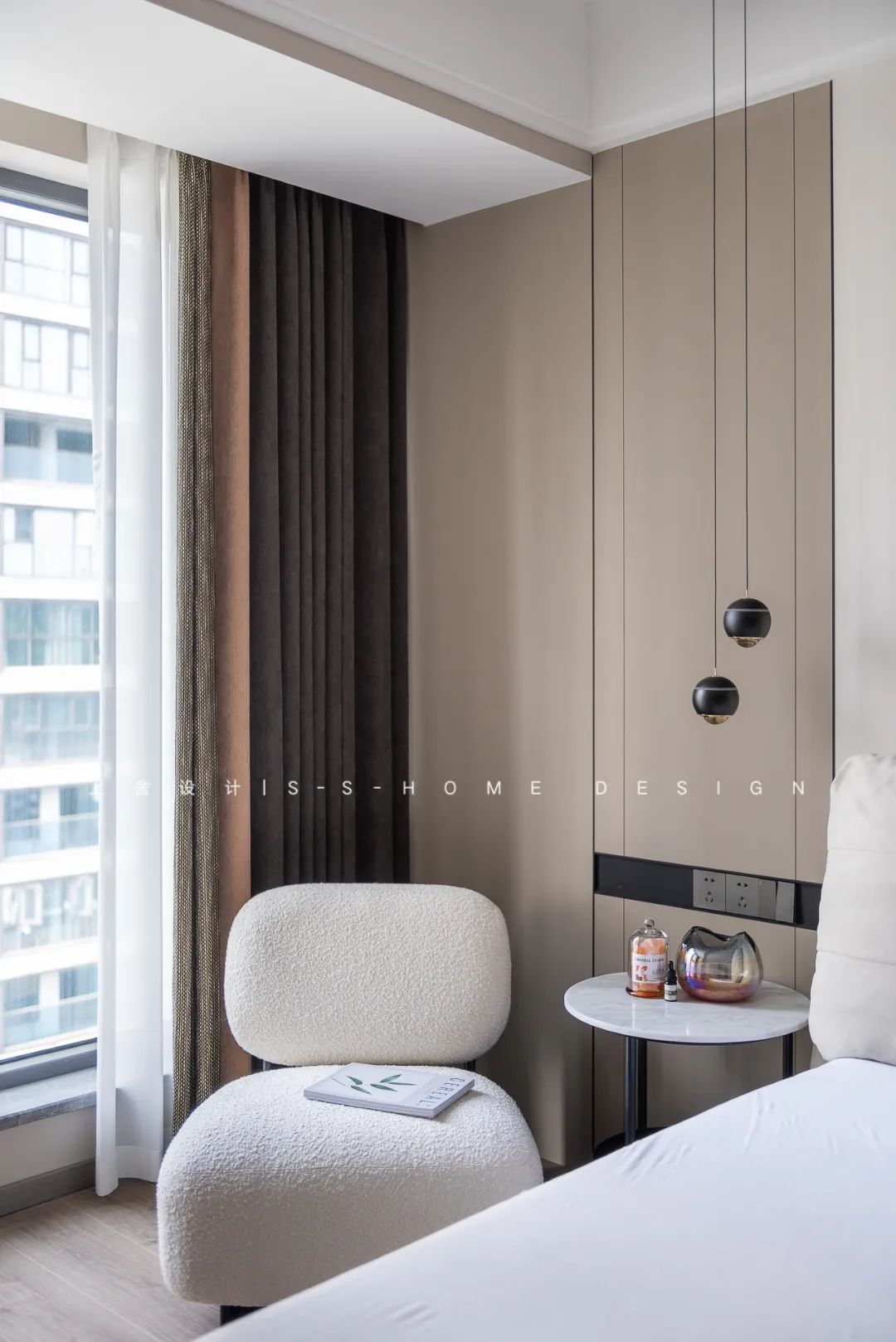 十里桃源舒适三室住宅设计丨上舍设计-35