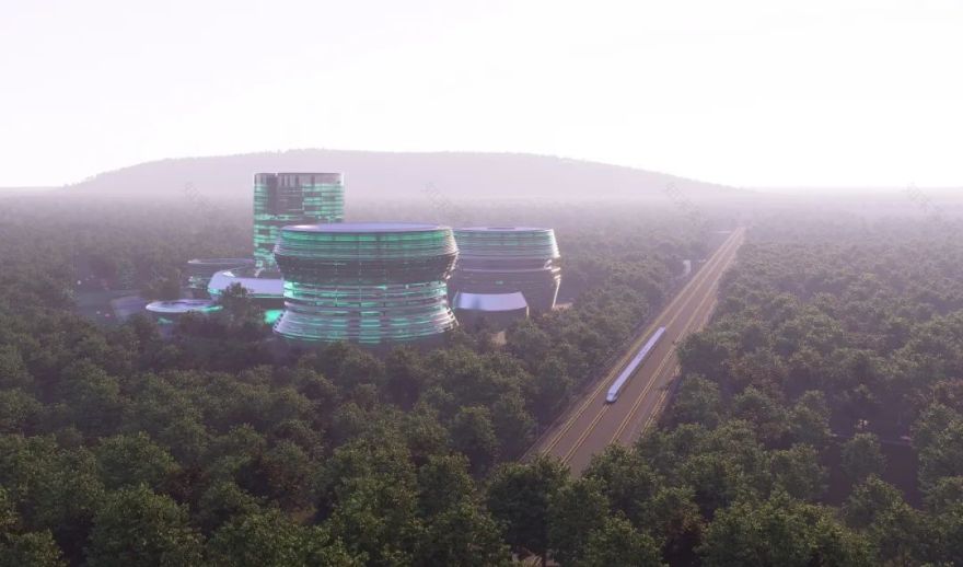 豹旗集团新能源汽车电机产业园丨中国安顺丨深圳市库博建筑设计事务所有限公司-1