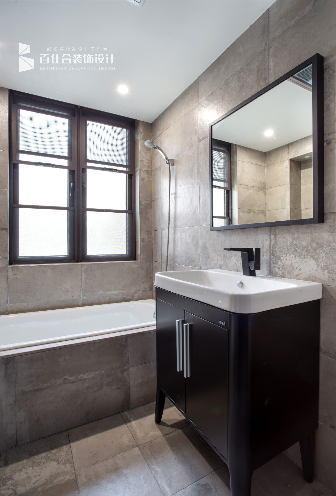 自“游”空间——139㎡摩登洋派现代宅  百仕合装饰设计-40