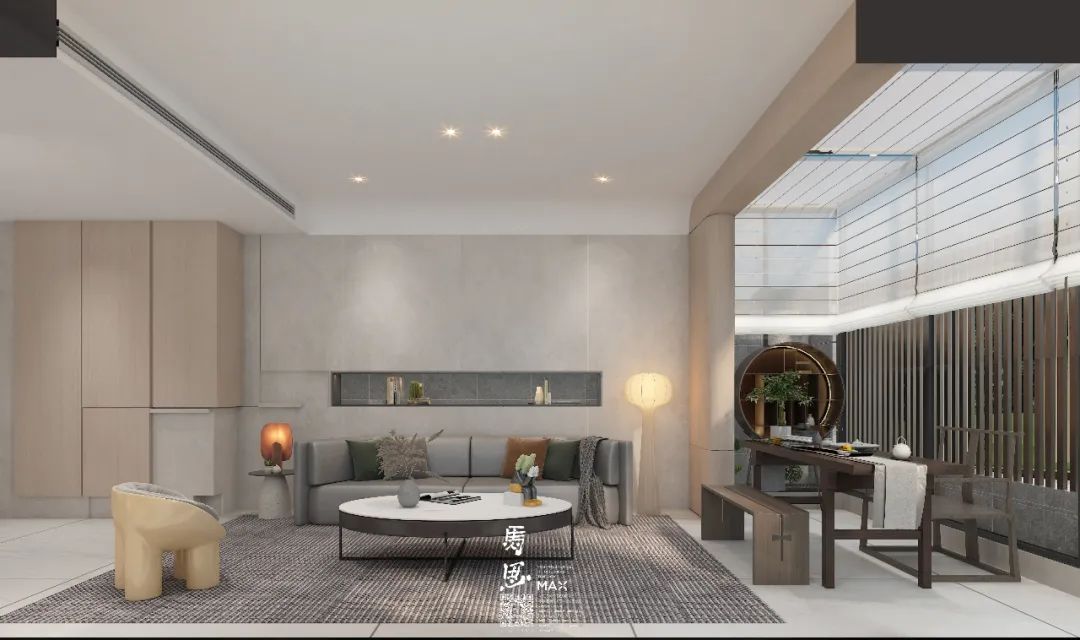 马思设计 | 现代风别墅,艺术与生活的完美融合-18