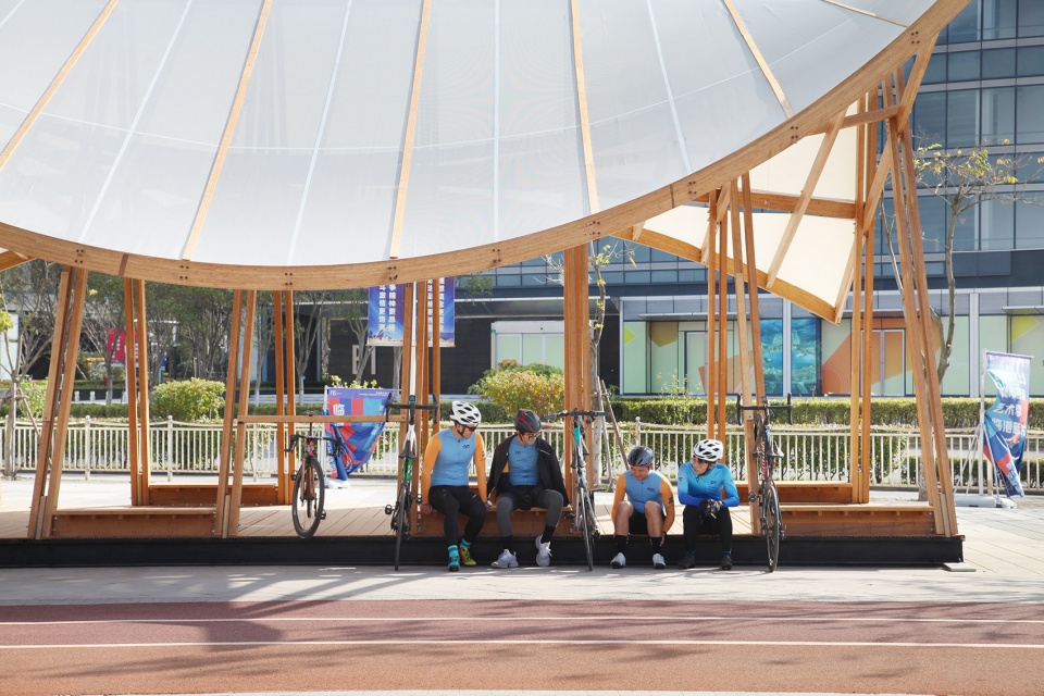 骑行驿站丨中国上海丨畎亩建筑+华东理工大学艺术与传媒学院-76