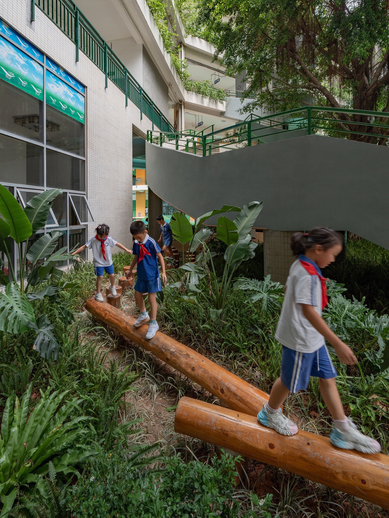 海德学校小学部景观改造丨中国深圳丨一十一建筑设计事务所-36