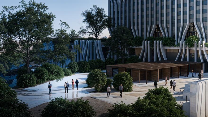 Nile Ne·us tower(尼罗河纽带塔)丨埃及开罗丨SARMAD STUDIO-21