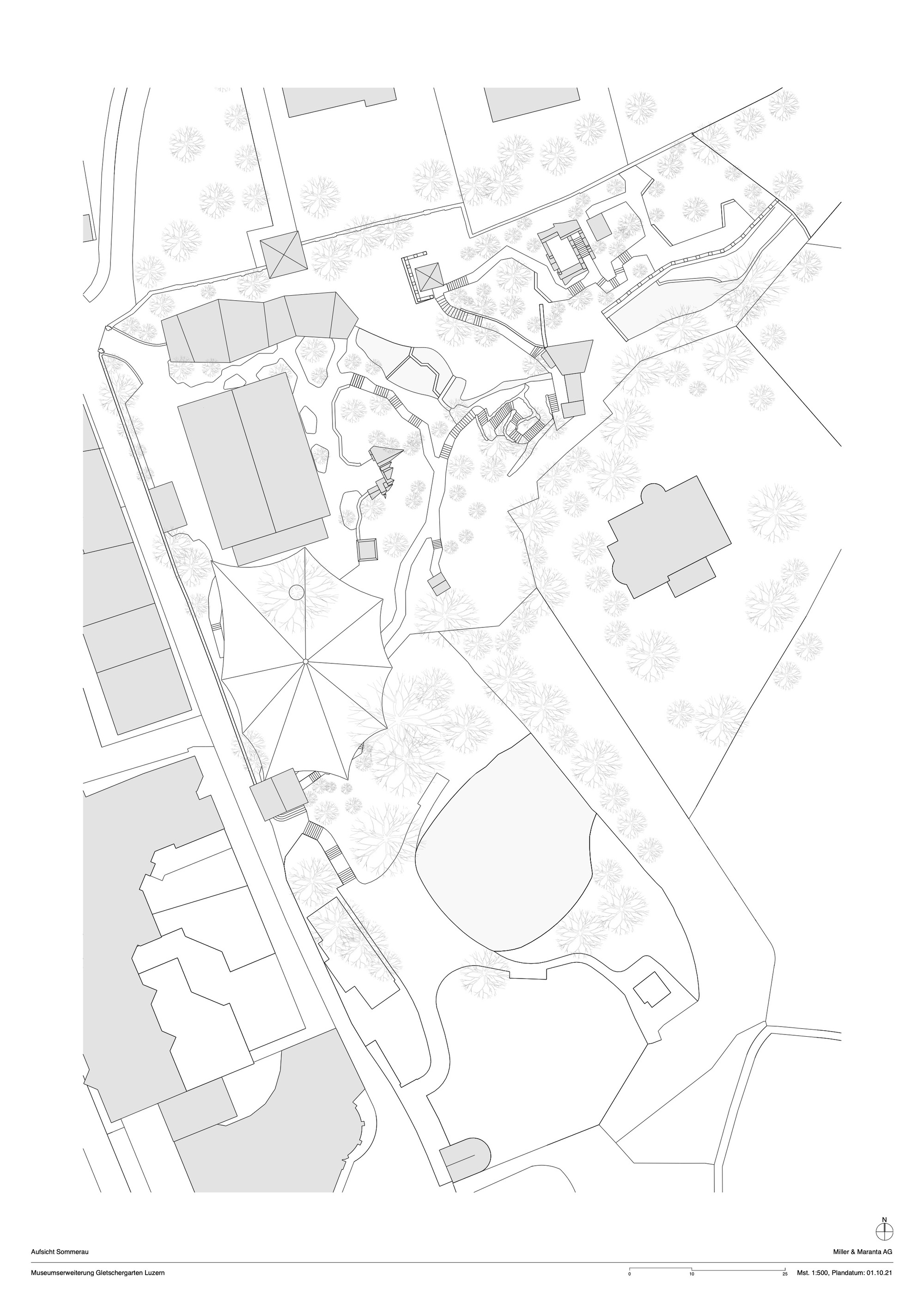 冰川花园博物馆 E·延伸丨瑞士卢塞恩丨Miller & Maranta-40