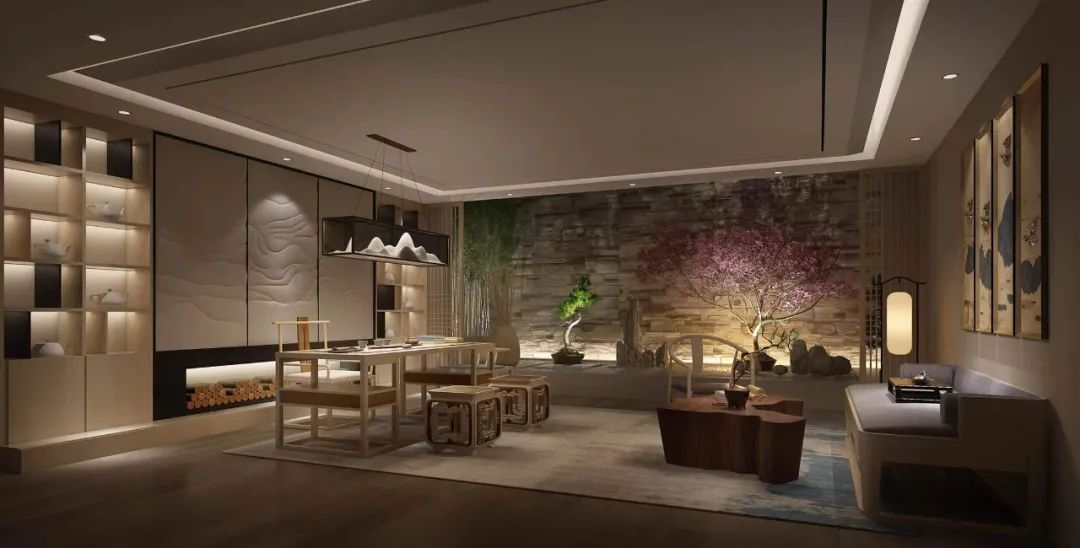 远洋天著 480㎡轻奢混搭风,打造和谐而多彩的家-87