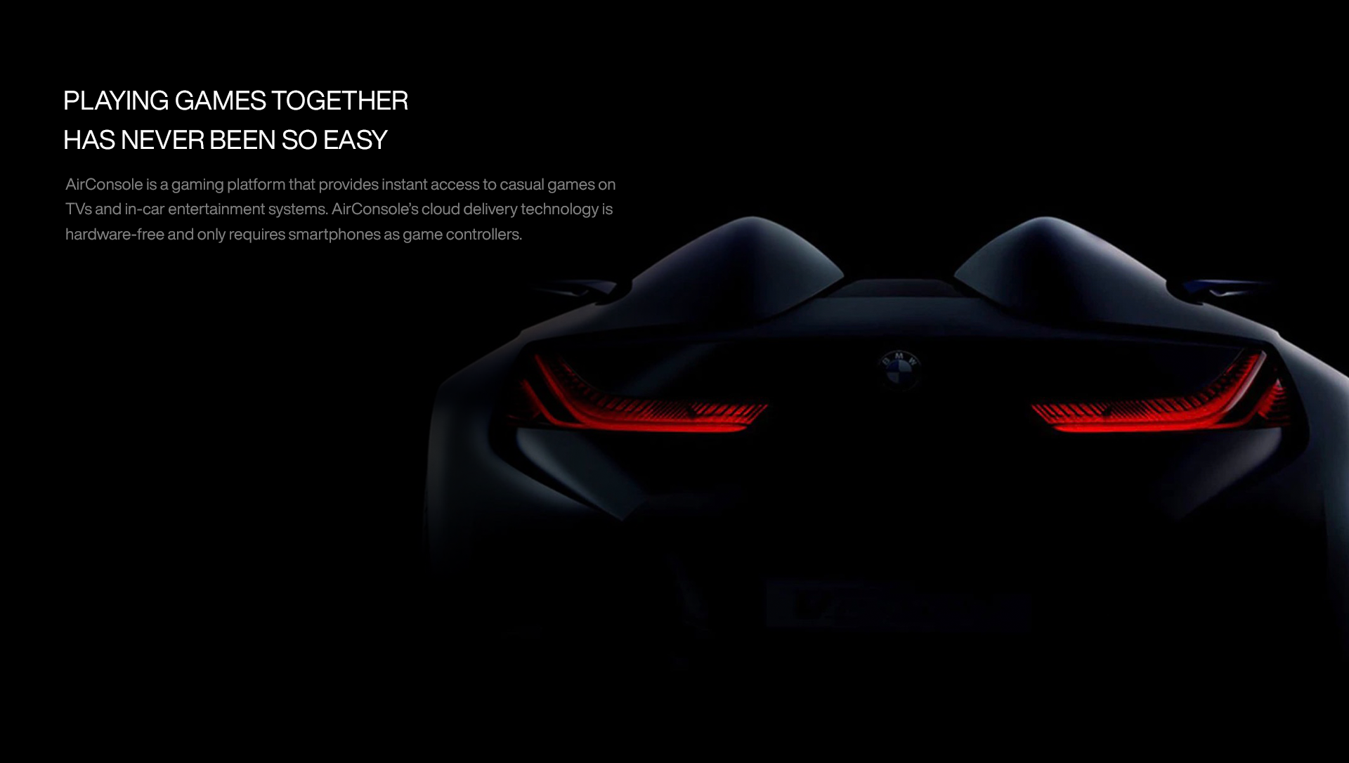 BMW AirConsole GDC 展览丨中国金山丨EIDETIC-13