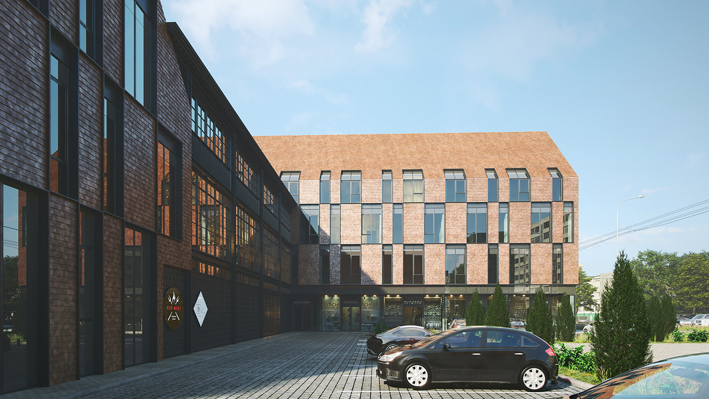 俄罗斯水岸餐厅 3D 视觉设计丨俄罗斯加里宁格勒-5