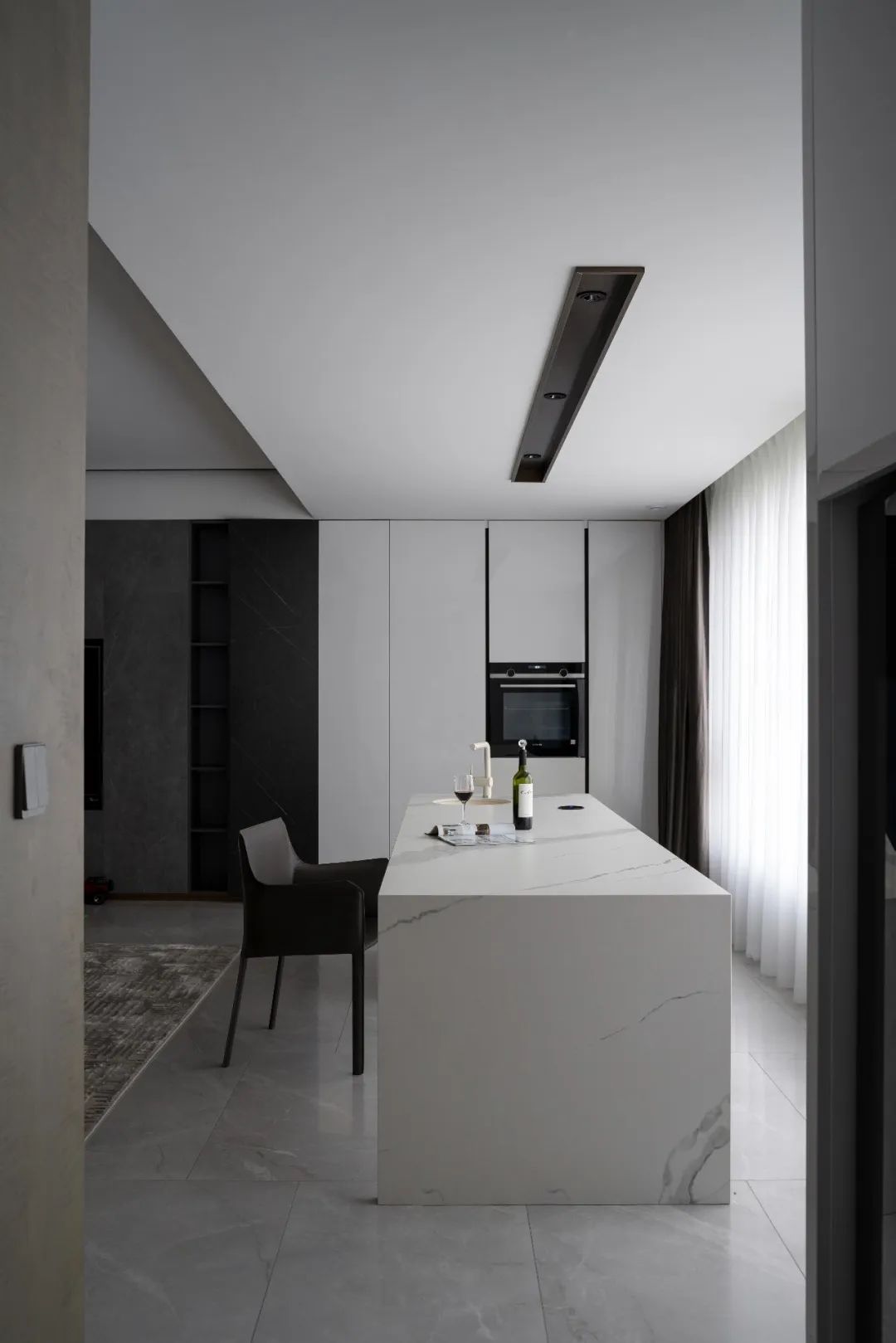 都市理想家,现代轻奢风大平层设计案例解析丨布尔空间设计-316