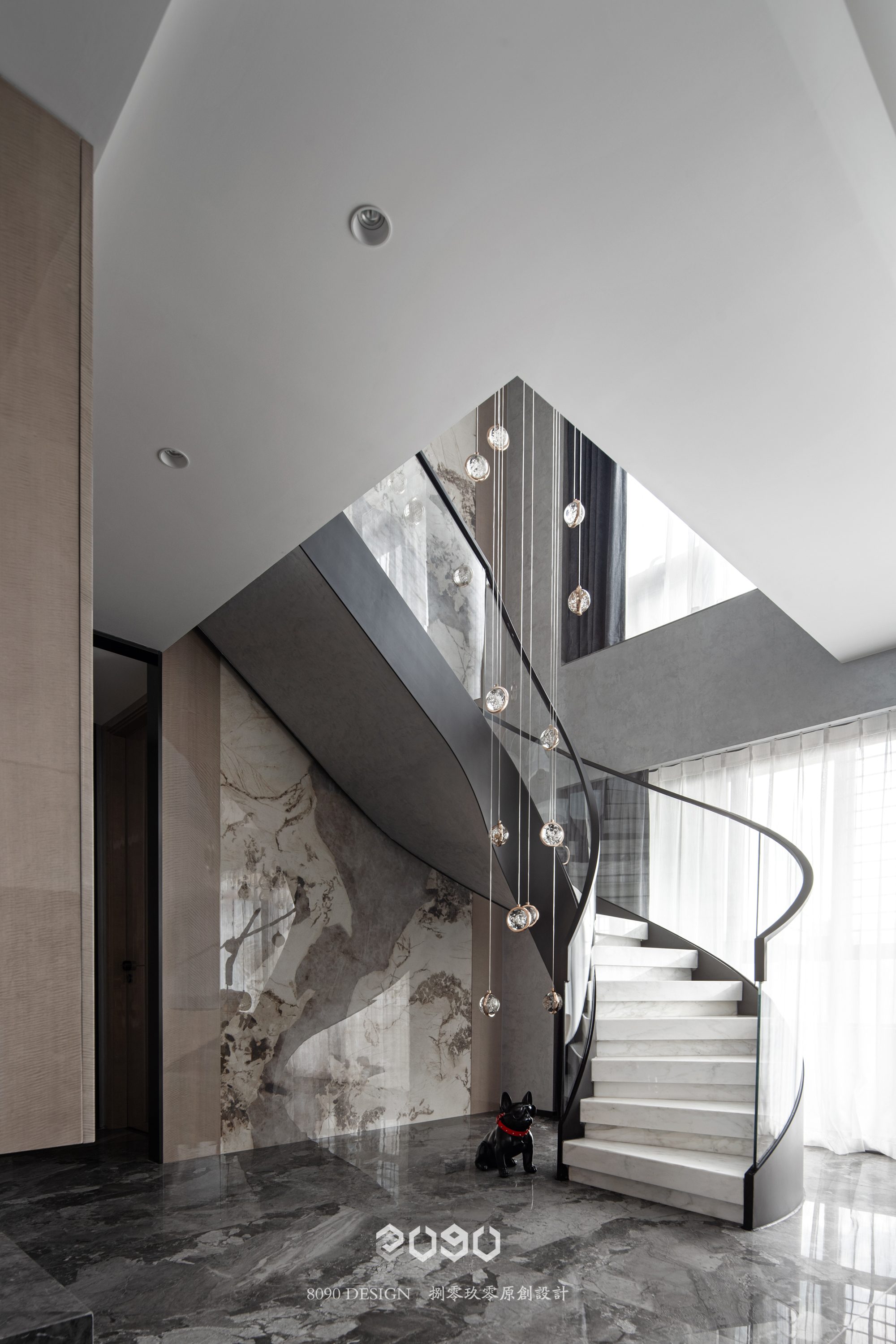 顶楼现代简约风设计丨中国杭州丨杭州 8090 原创设计-32