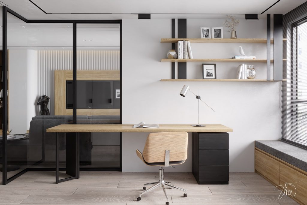 4564 Interior Apartment Scene Sketchup Model by Huy Ung-10
