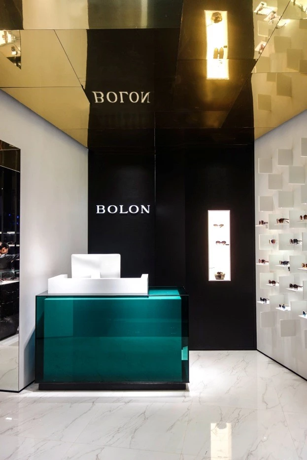 上海 Bolon 眼镜旗舰店——精致展示与卓越照明设计-11