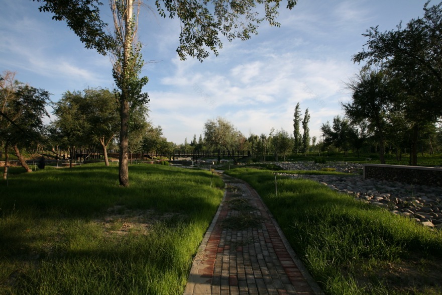 新疆博乐人民公园改造-15