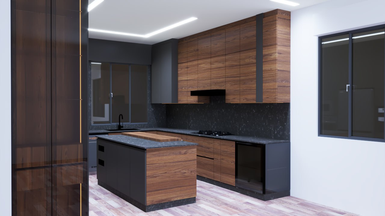 Midnight Luxe Kitchen-1