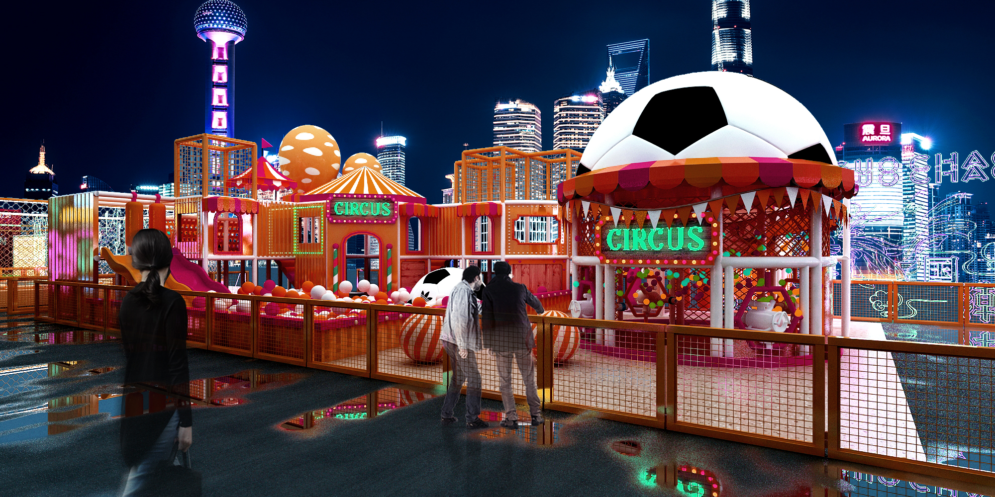 上海陆家嘴足球嘉年华快闪-7