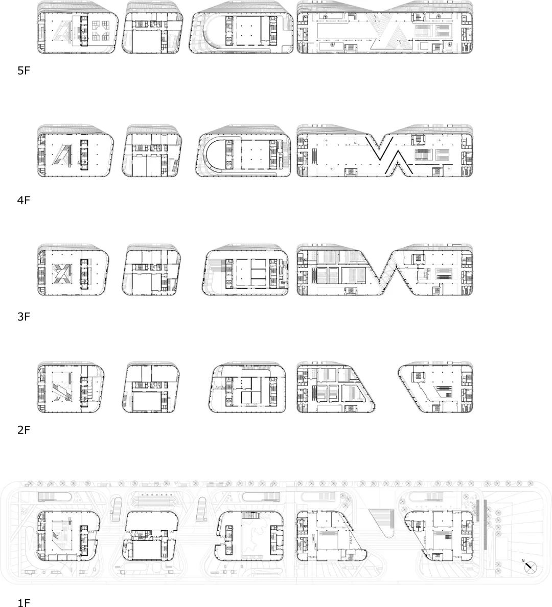 深圳龙岗文化中心 | 混凝土雕塑般的室内空间-74