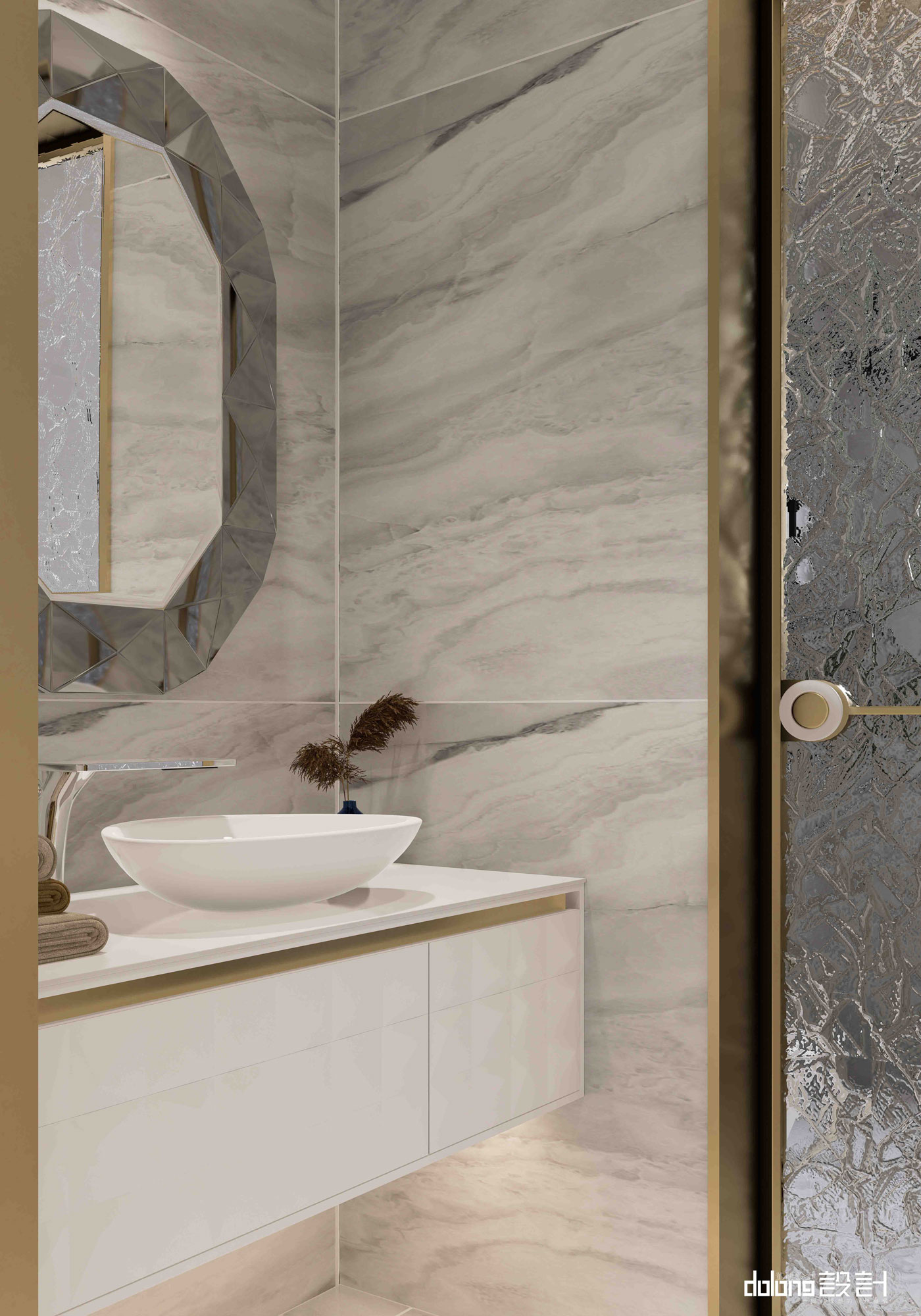 桃花园著跃层丨DoLong董龍设计-39