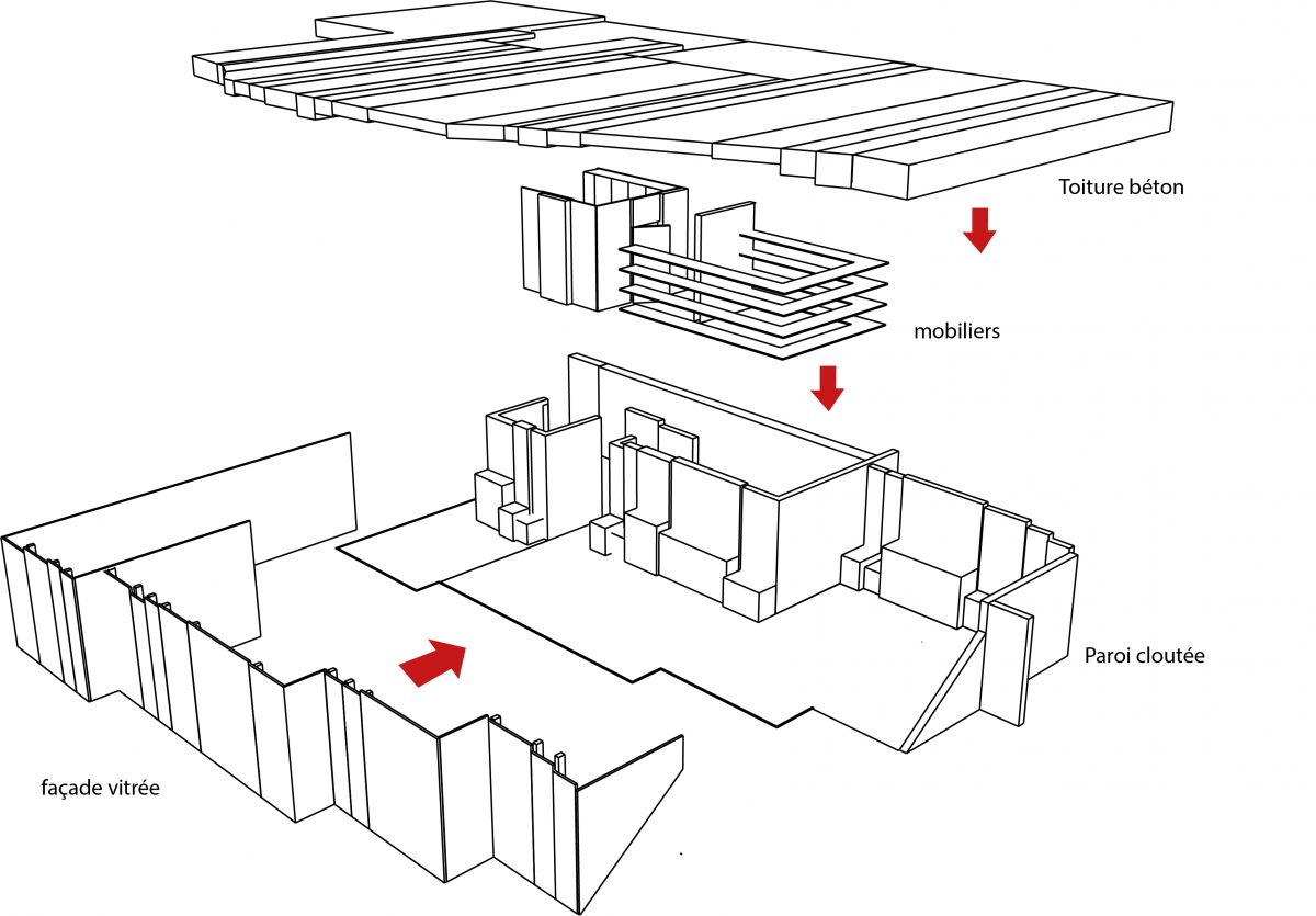 L'office de tourisme troglodyte de La Roque-Gageac : du croquis d’intention à l’ouverture au public… - CoCo architectureCoCo architecture-9