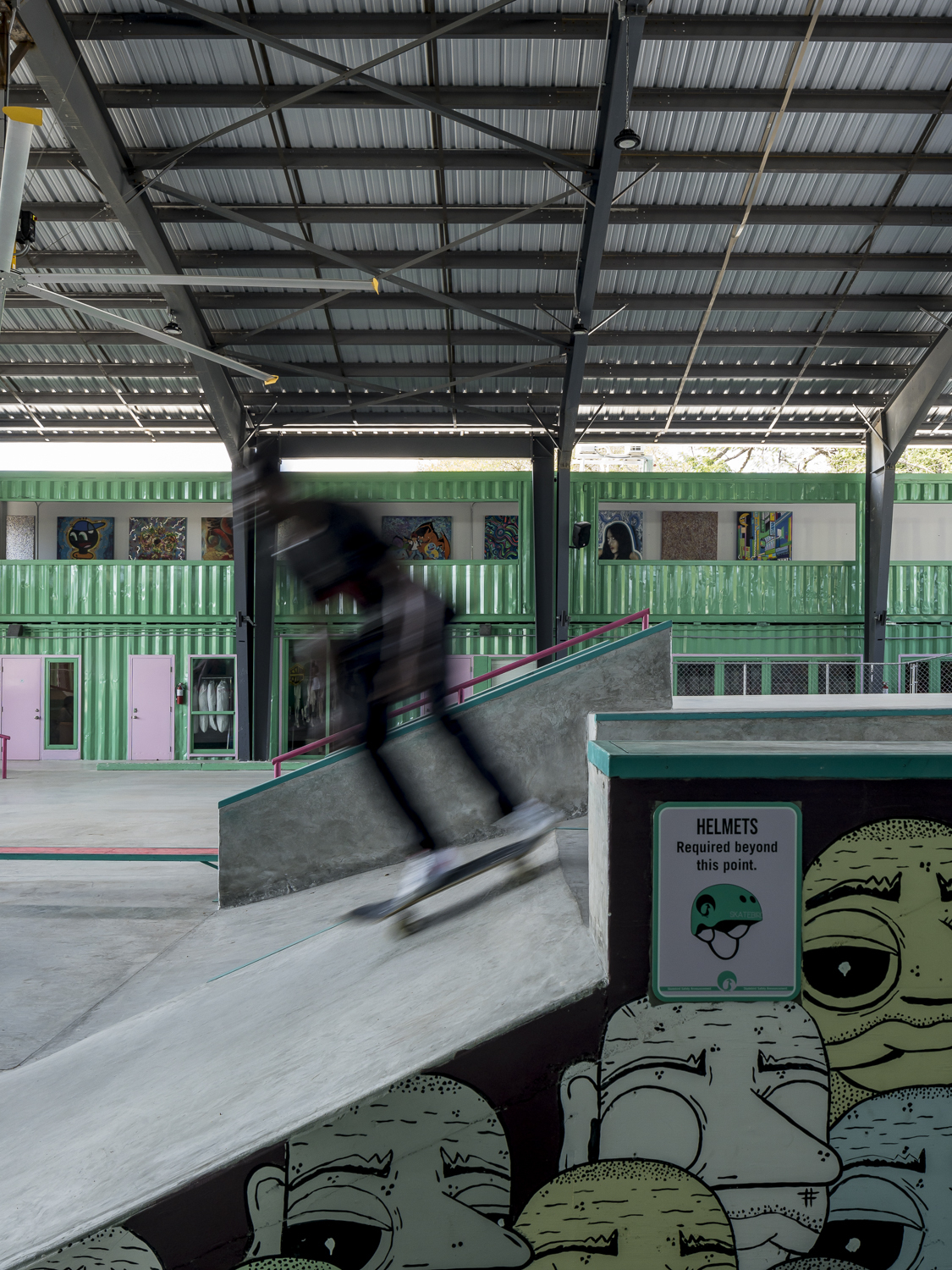 滑板鸟滑板公园丨美国迈阿密丨GELPI PROJECTS-30