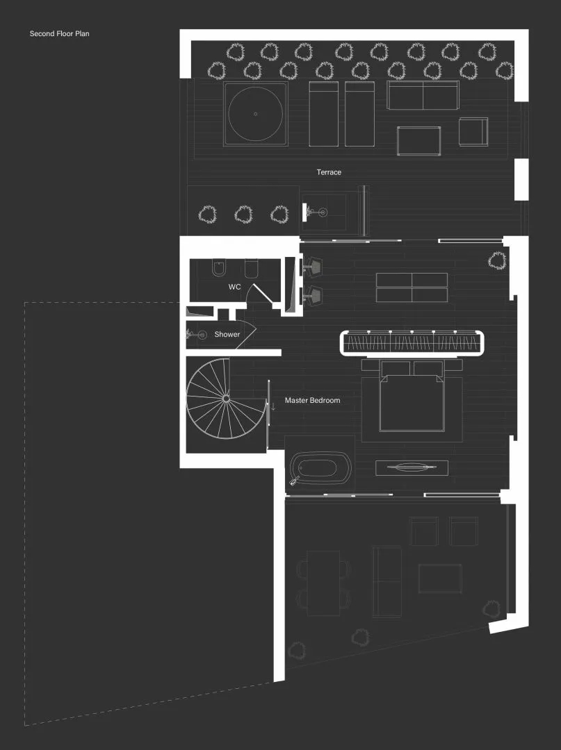 格鲁吉亚 230㎡禅意复式，开放式布局打造宁静空间-7