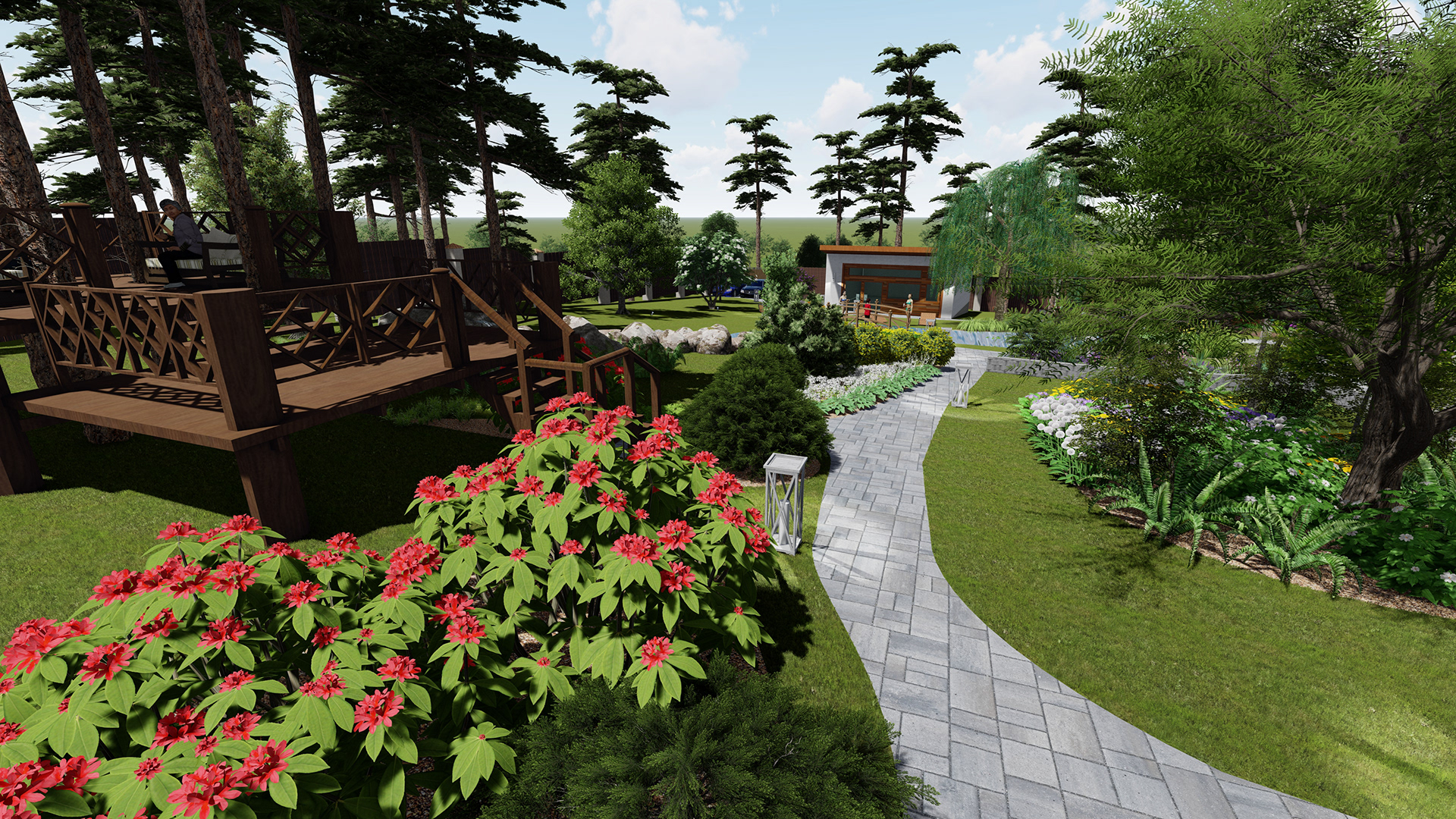 郊区房屋美化与绿化项目-19