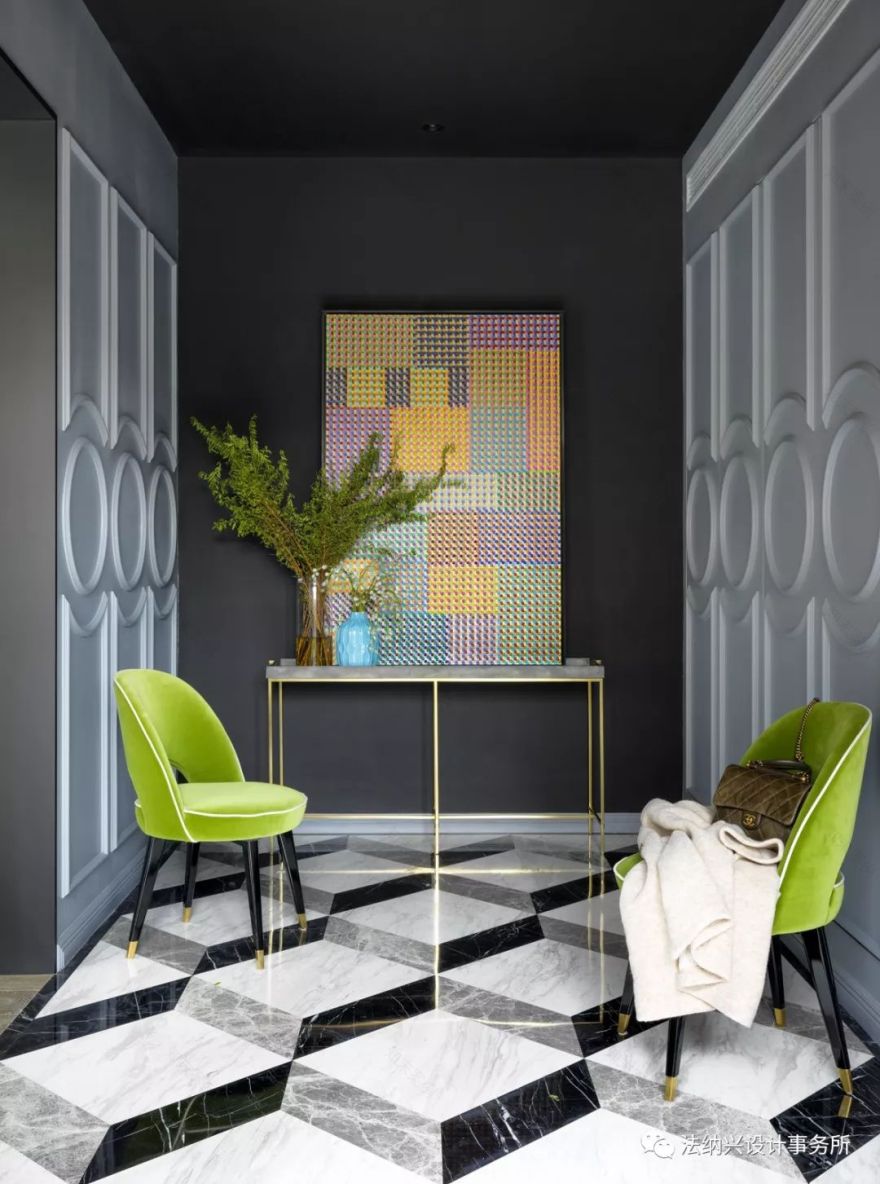 浪漫法式贯穿全屋,会所办公一体化别墅改造-79