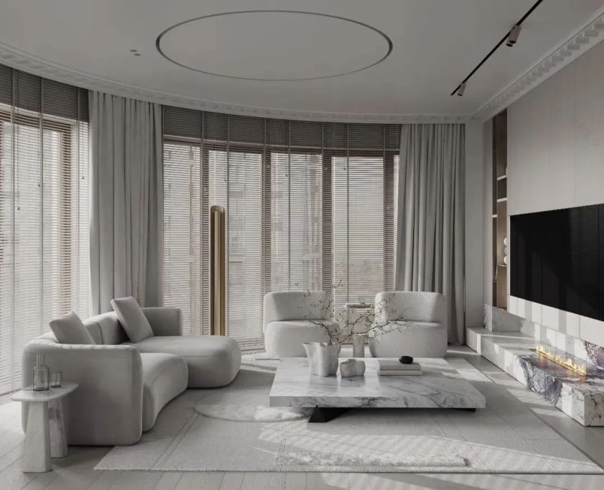 SADOVYE KV QUADROS 公寓室内设计丨俄罗斯莫斯科丨Quadro Room 室内设计工作室-6