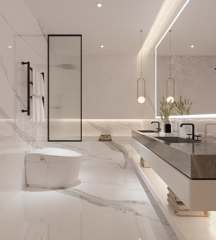 法式浪漫满溢的巴黎公寓设计丨法国巴黎-12