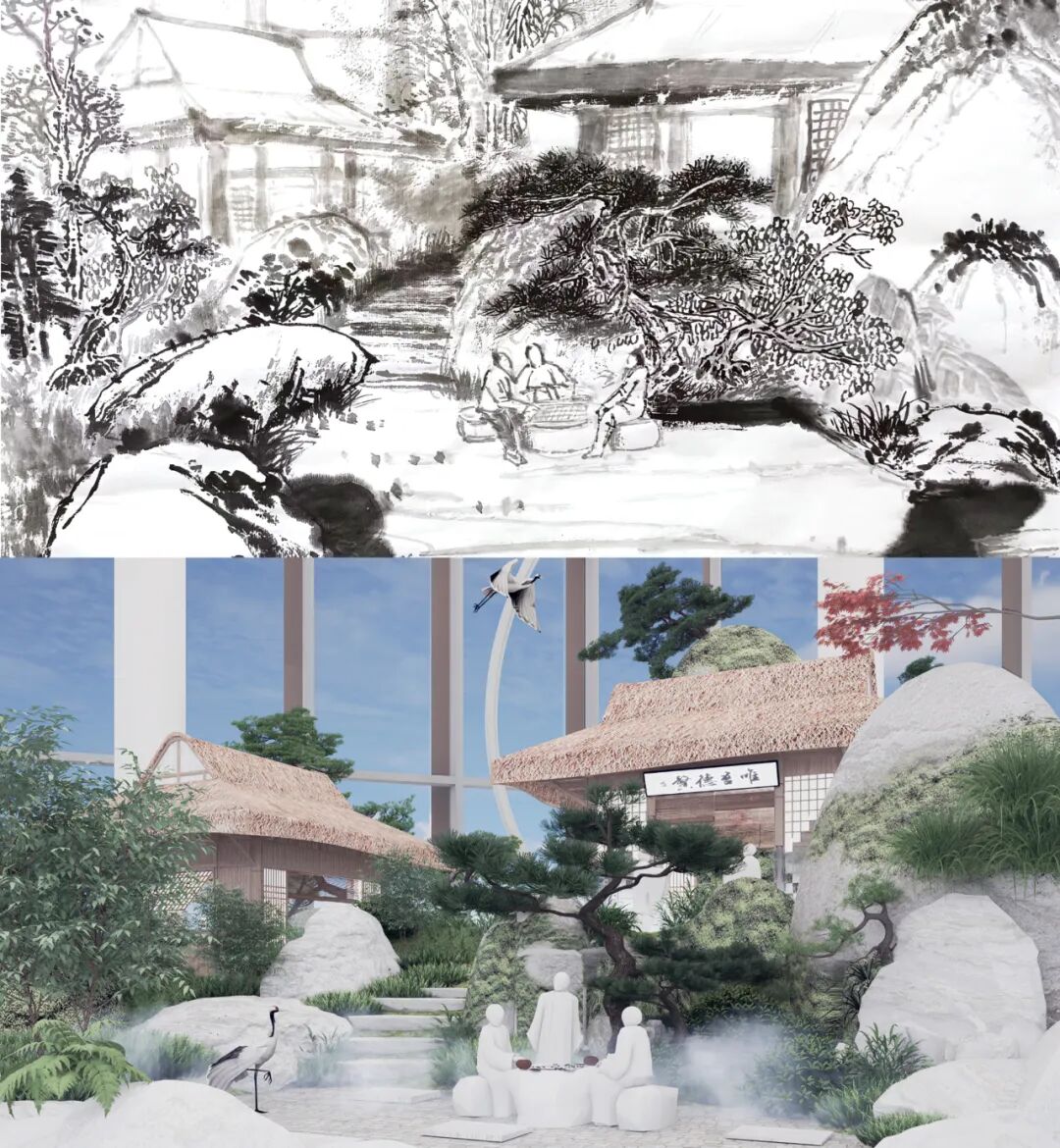 JLC金陵中環|从水墨画境走入自然草木-20