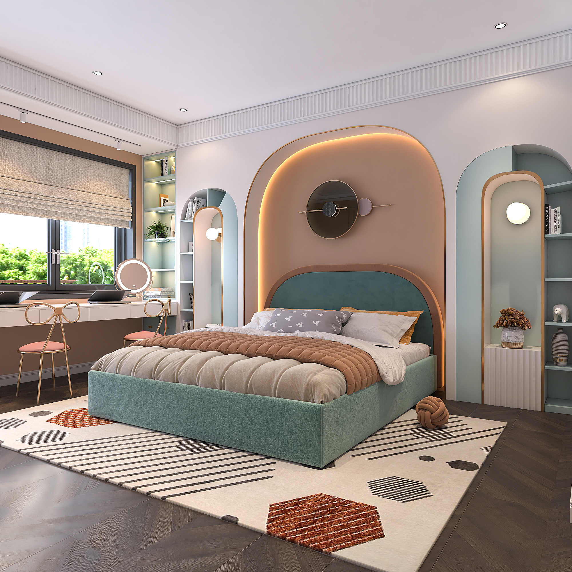 新古典主义室内装饰丨越南-26