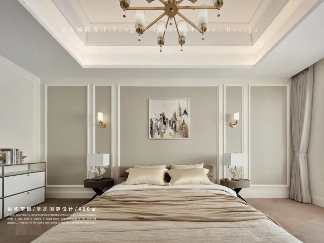 颐和南园 460㎡现代美式住宅丨中国南京丨堂杰国际设计-46