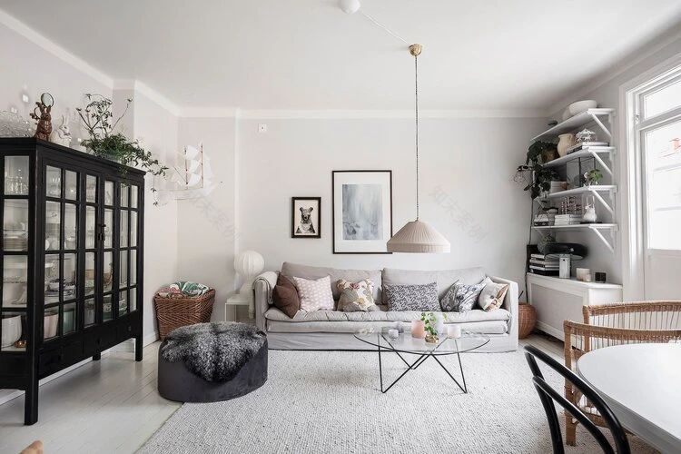 和谐北欧一居室丨瑞典丨Emma Fischer-36