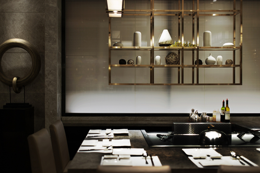 武汉大渔铁板烧餐厅|摇曳在铁板上的火焰-朗昇设计-18