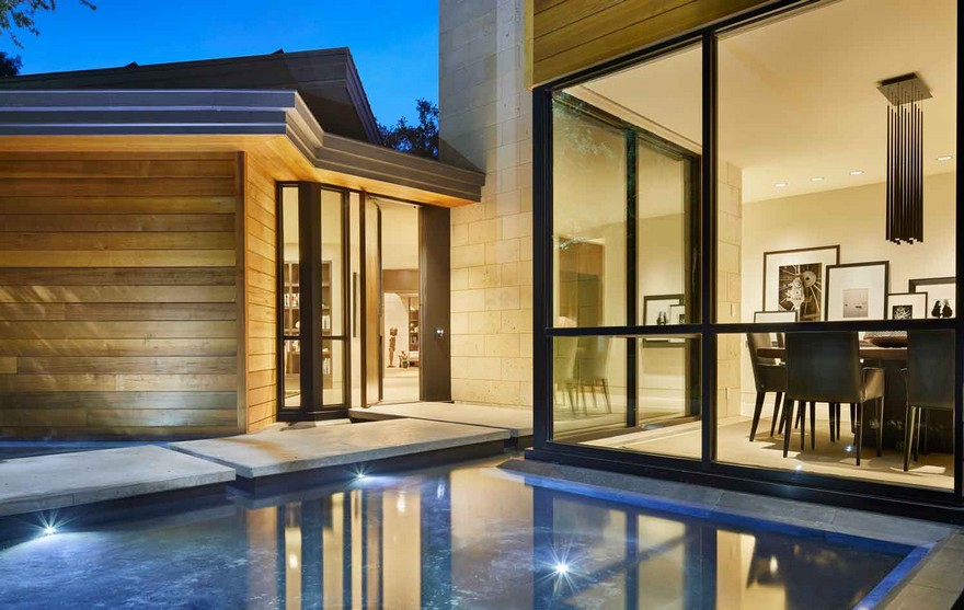 达拉斯弯树住宅 | 自然与设计的完美结合-22